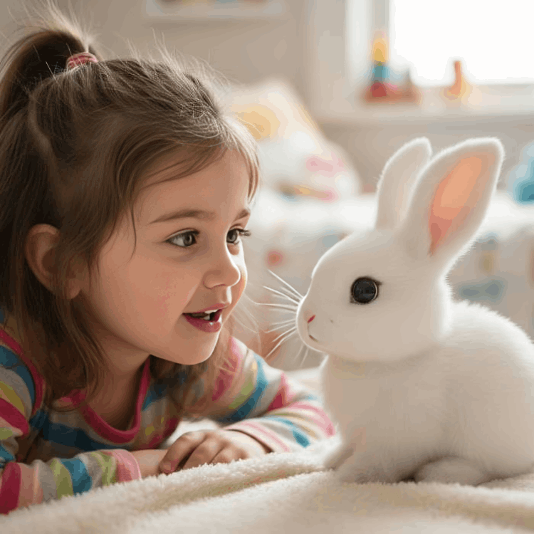 how to use Hoppsy Robot Bunny